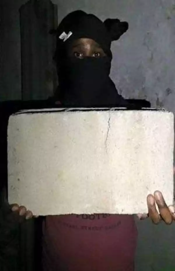 Masked Man Steals The Stadium Foundation Stone Messi Laid In Gabon [See Photo]